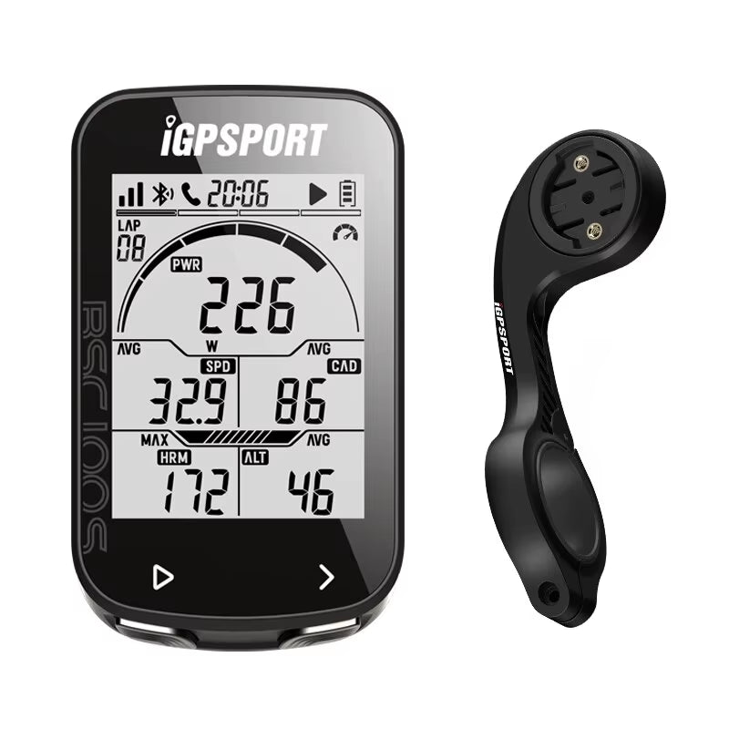GPS Bike Computer BSC100S Cycle Wireless Speedometer Bicycle Digital Stopwatch Cycling Odometer Cycling Computer