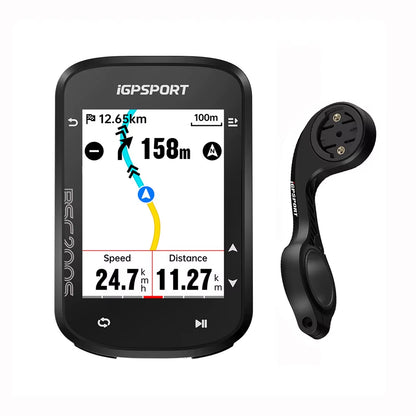 BSC200S GPS Route Navigation Bike Computer Colorful Screen Wireless Bicycle Speedometer Cycling Odometer Bluetooth Ant