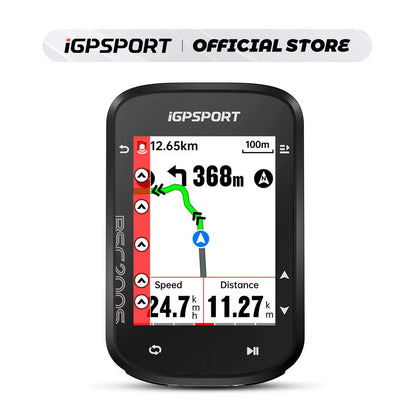 BSC200S GPS Route Navigation Bike Computer Colorful Screen Wireless Bicycle Speedometer Cycling Odometer Bluetooth Ant